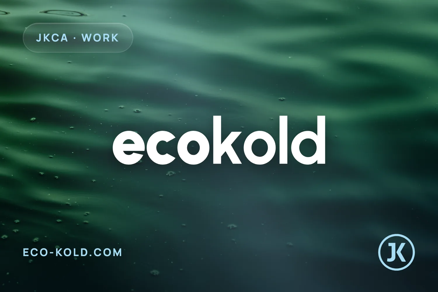 The Eco-Kold home page, live at eco-kold.com
